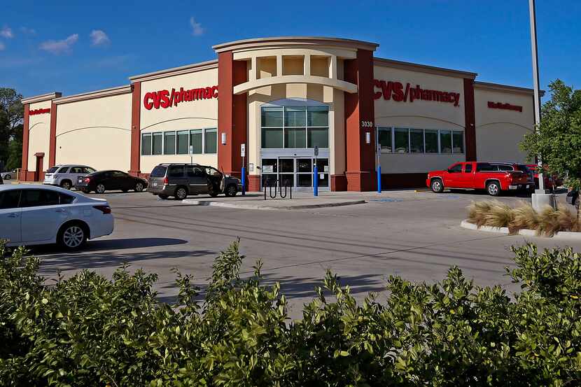 The CVS store located at 3030 Sylvan Avenue in Dallas, Wednesday, June 13, 2018