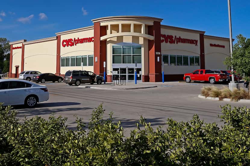 The CVS store located at 3030 Sylvan Avenue in Dallas, Wednesday, June 13, 2018