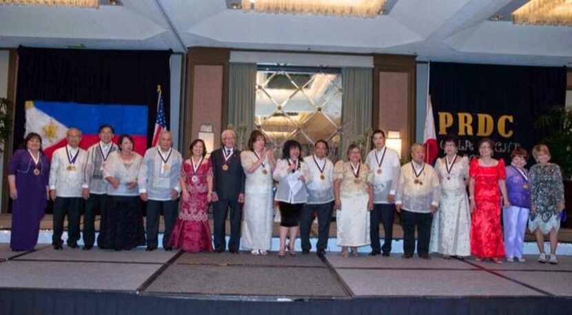 
Previous Gintong Alay Award winners are recognized at the celebration of the 116th...