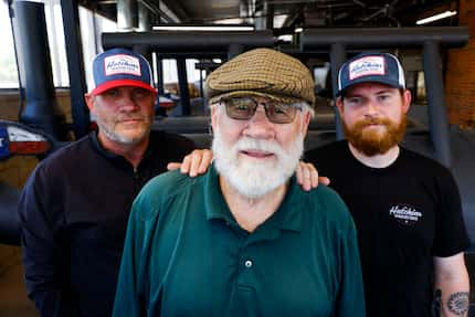 The family members who operate the new Original Roy Hutchins Barbeque in Trophy Club are Roy...