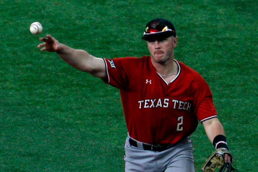 Texas Tech IF Jace Jung selected 12th overall by Detroit Tigers in MLB Draft