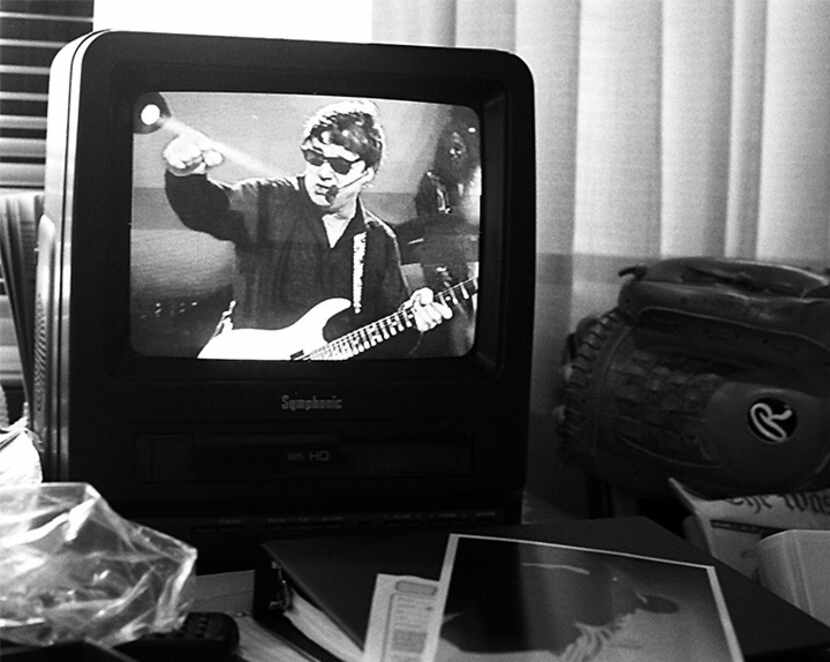  A VCR monitor with a videotape of a previous concert could be watched in Steveâs private...