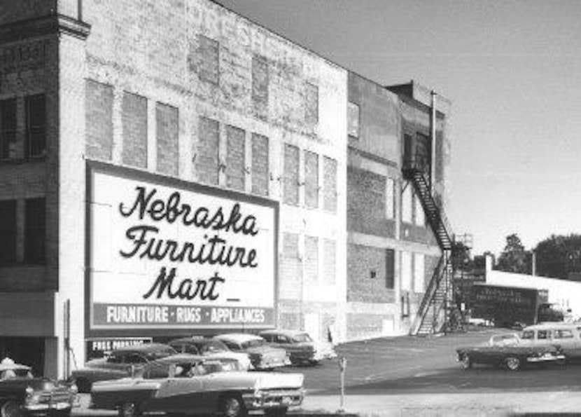 
Nebraska Furniture Mart moved out of the basement of a pawn shop into various locations....