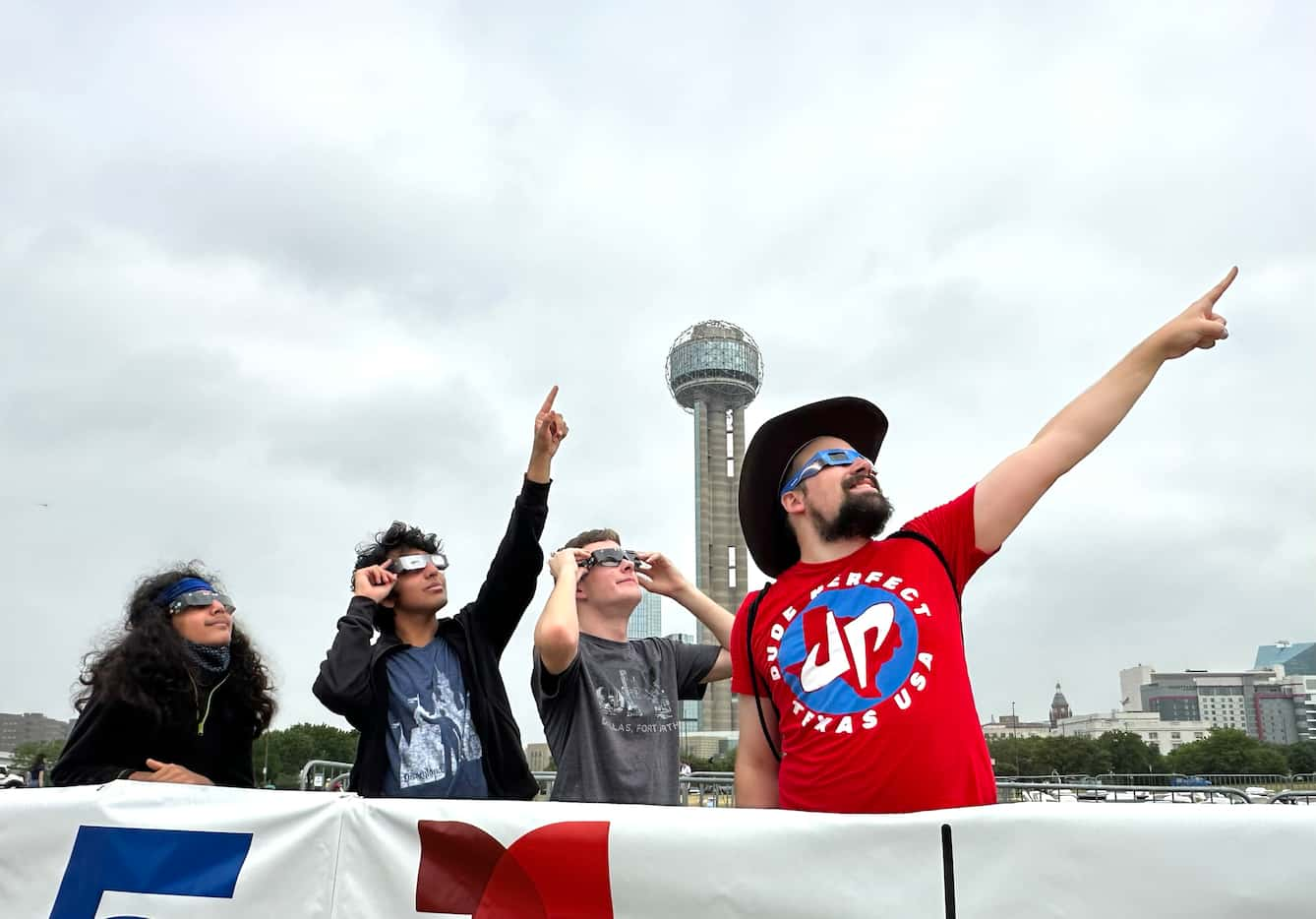 (Left to right) Adhi Sukhdial (12), Abhi Sukhdial (16), Caden McCully (16) and Cliff Cardi...