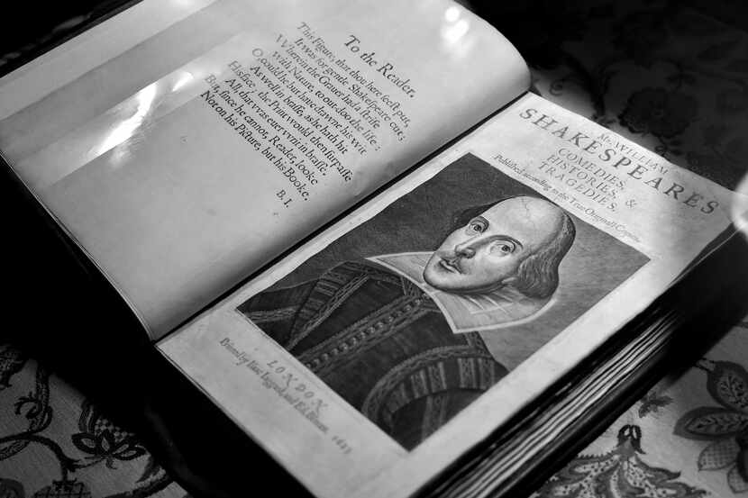 William Shakespeare's 'Comedies, Histories and Tragedies,' the first collected edition of...