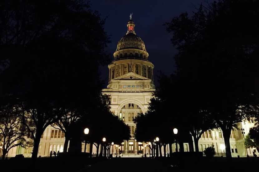 The Texas Capitol in Austin, shown on March 7, 2017. 