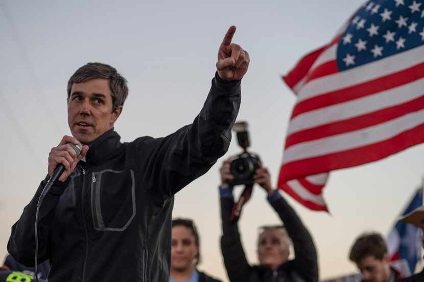 El ex congresista Beto O’Rourke de El Paso. (PAUL RATJE/AFP/Getty Images)
