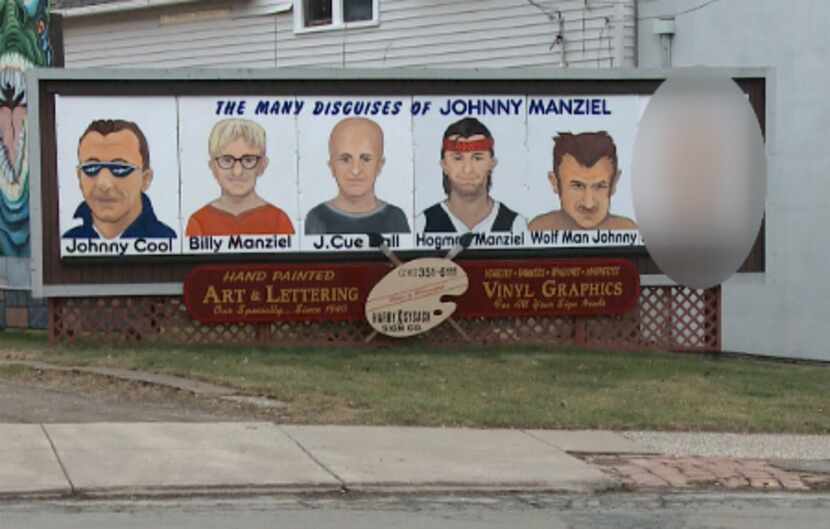 Johnny Manziel Billboard (Photo: WKYC-TV)