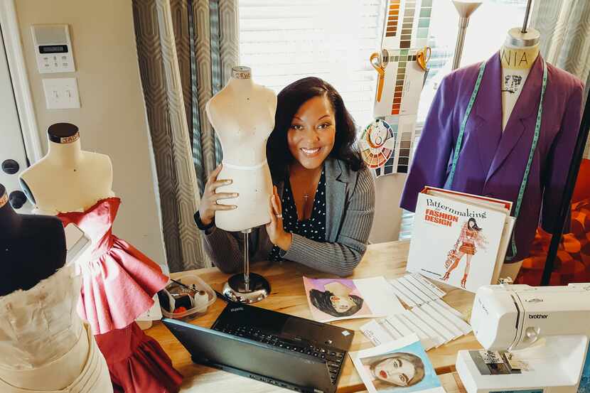 Nia Kelley is building a promising career in fashion after suffering a debilitating stroke...