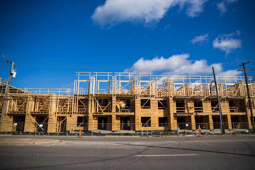 Almost 43,000 apartments are being built in the Dallas-Fort Worth area.
