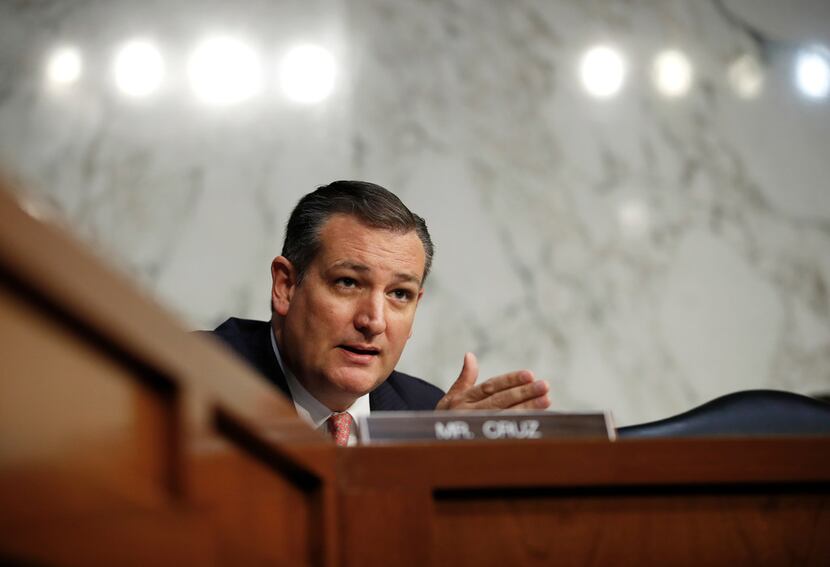 Sen. Ted Cruz said that on tax policy, it's "counterproductive for any of us to be drawing...