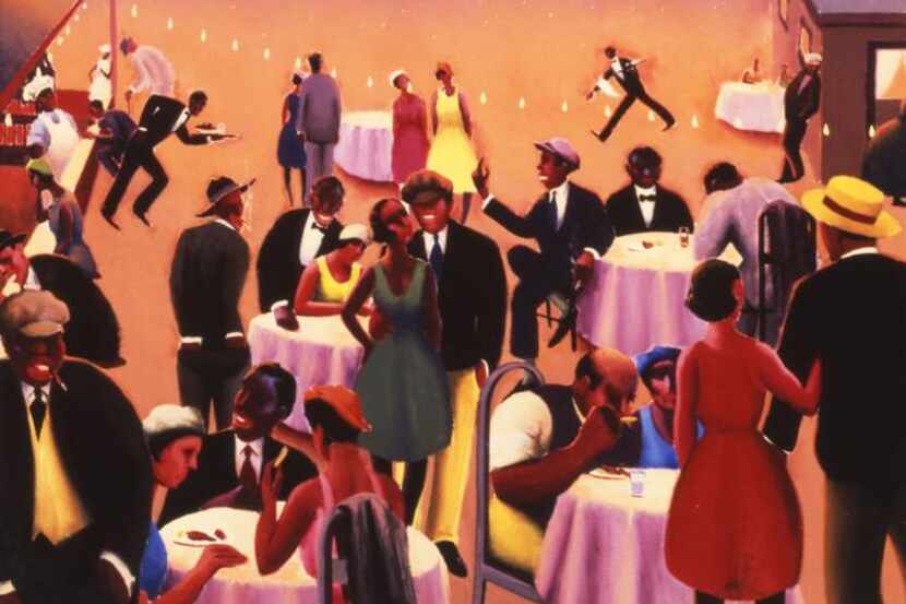 
Archibald J. Motley Jr. (1891 1981); "Barbecue", ca. 1934; Oil on canvas; Valerie Gerrard...