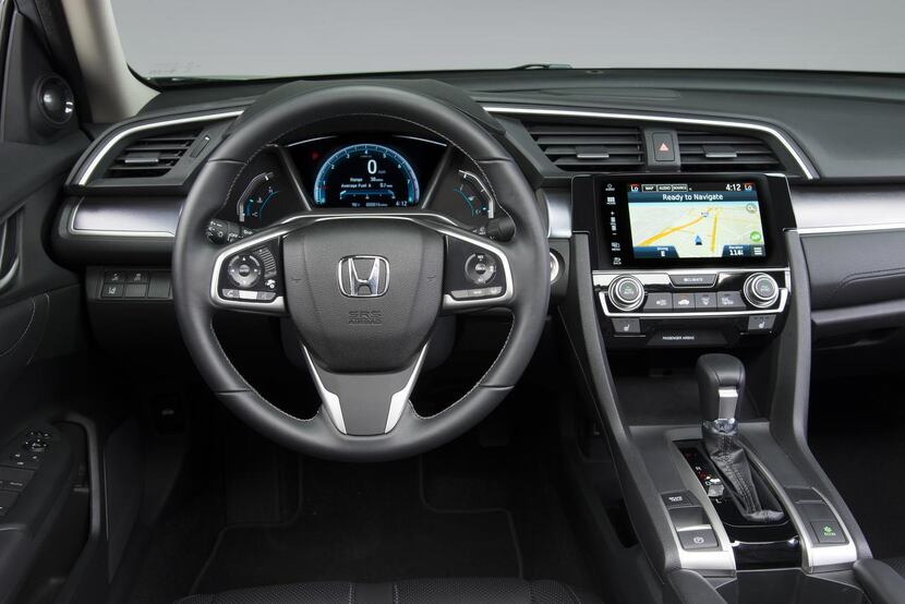 The 2016 Honda Civic Touring  offers many features for a still-reasonable price, with...