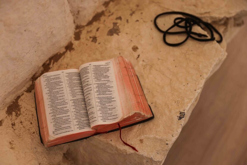 Belongings on the slopes of Mount Cristo Rey are thought to have been left behind by...