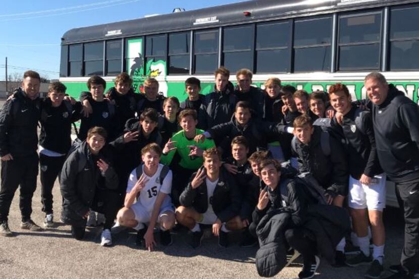 Southlake Carroll (team pictured here) has had a smooth transition from previous head coach...
