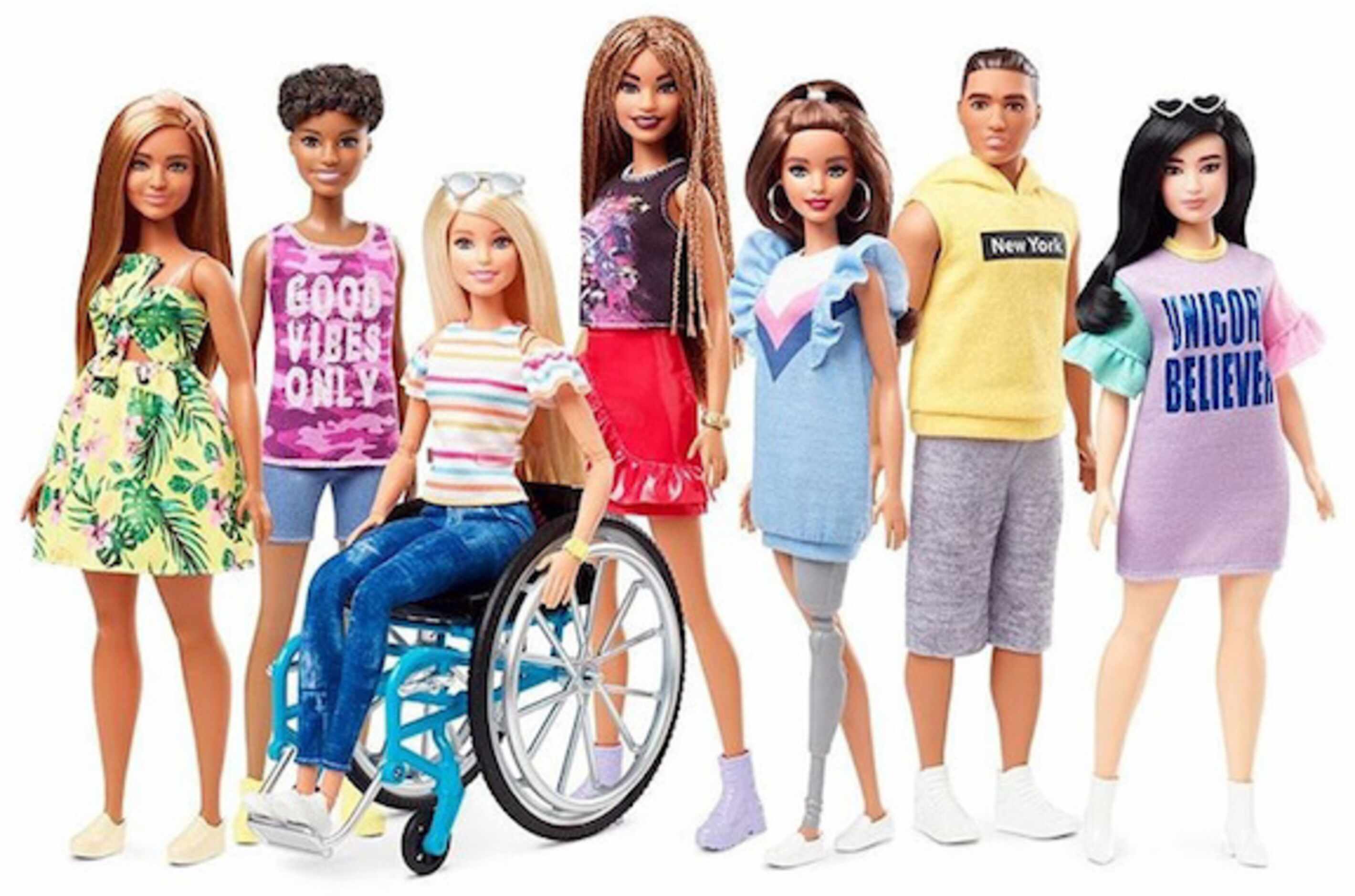 Presentarán nuevas muñecas Barbie con discapacidad y hasta con prótesis