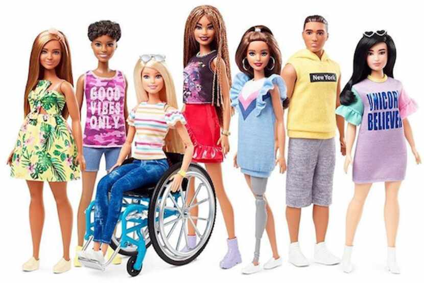 La nueva línea de muñecas de Barbie. AGENCIA REFORMA.
