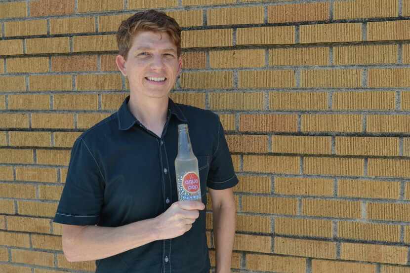 
Rob Peters started an all-natural sparkling water company in Parker Square in Flower Mound...