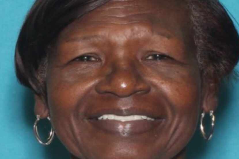 Martha Ware, 70, was last seen about 11 a.m. Tuesday in the 9900 block of Scyene Road.
