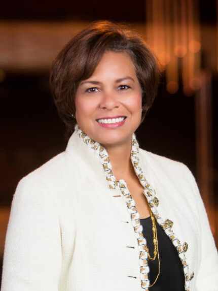 Matrice Ellis-Kirk, chairwoman of the board of trustees of the AT&T Performing Arts Center...