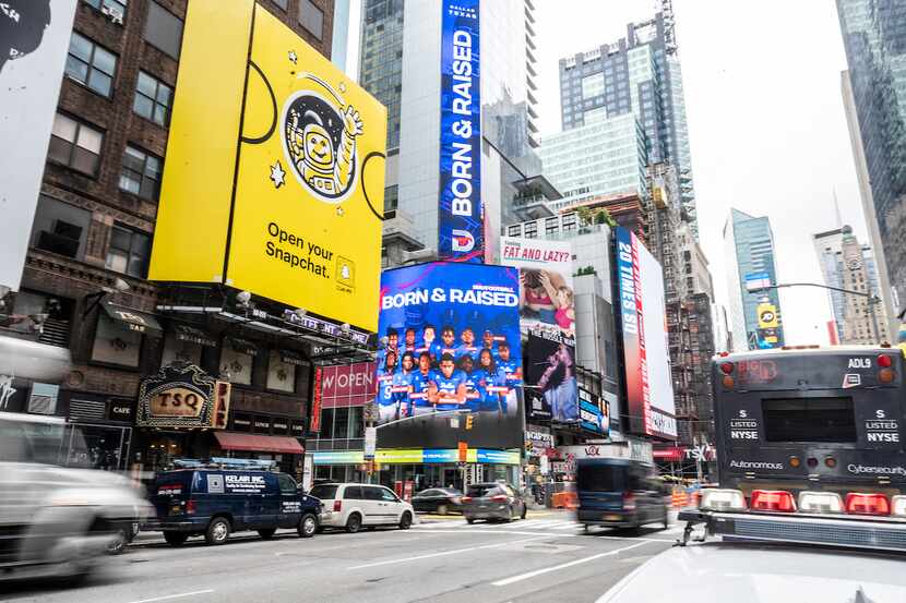 Times Square, uno de los centros de mayor congregación en Nueva York.