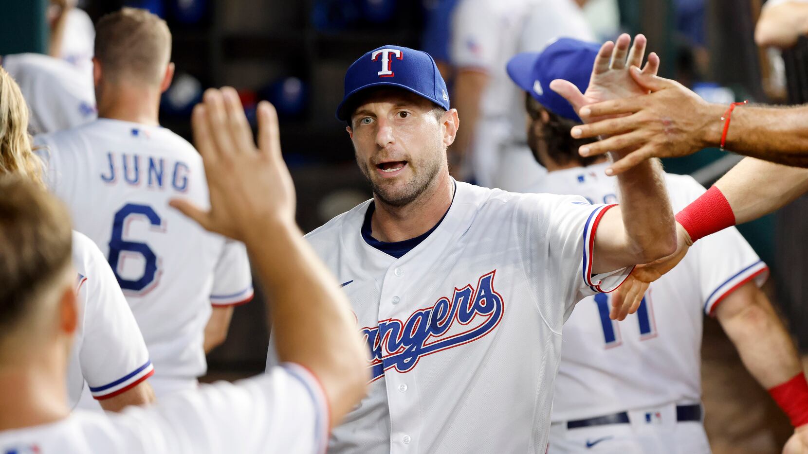 Max Scherzer shows what he brings to Rangers, playoff race with grind ...