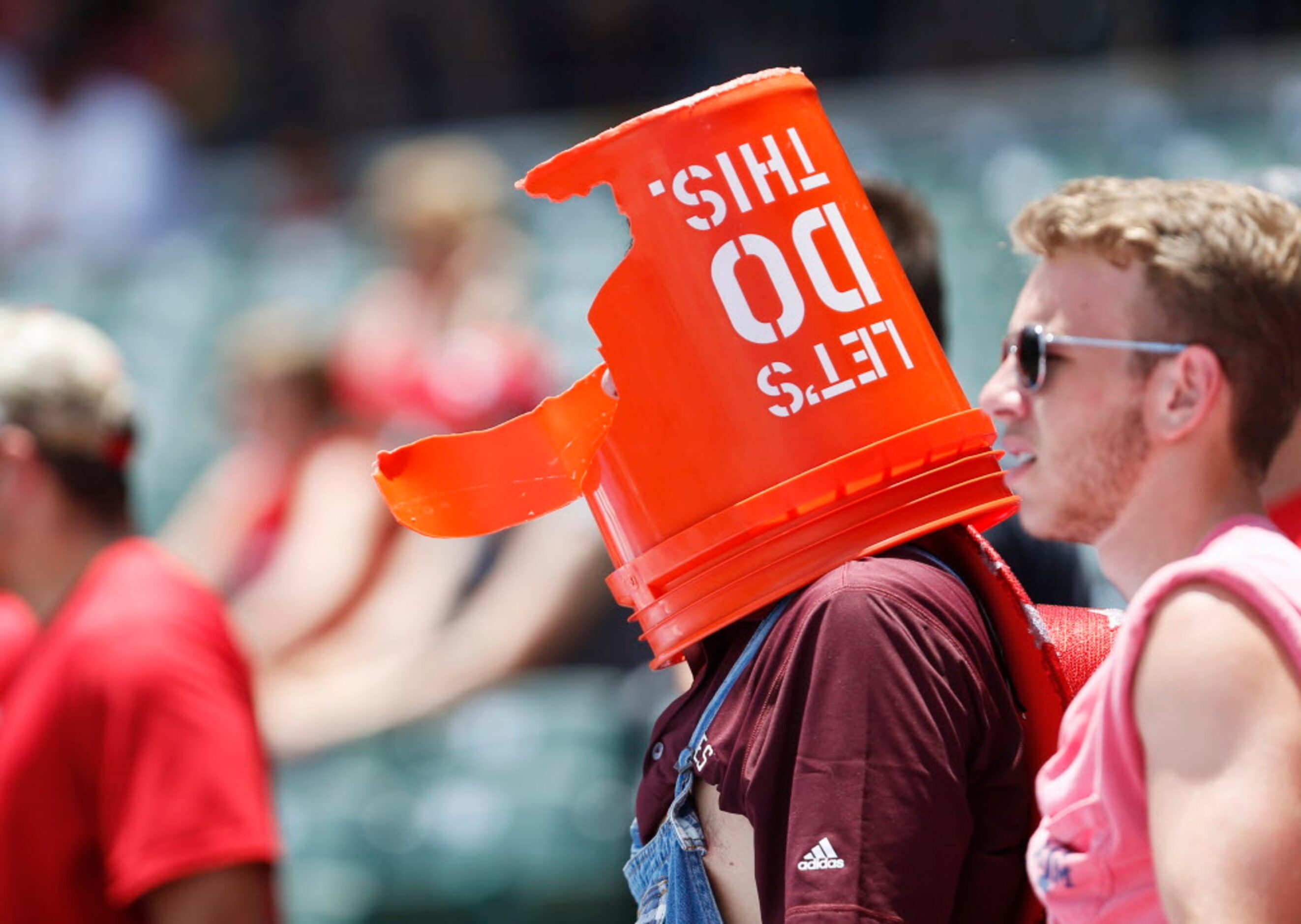 Arlington Martin fan late in game against Cypress Ranch during the sixth inning of the Class...