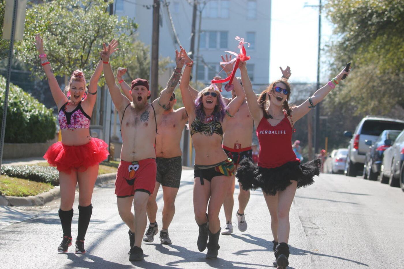 Cupid Undie Run was held on Feb 13, 2016 headquartered at 6th Street Bar in Uptown and...