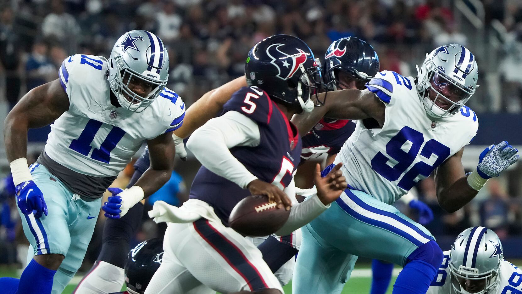 While Cowboys remain winless in preseason play, their new-look