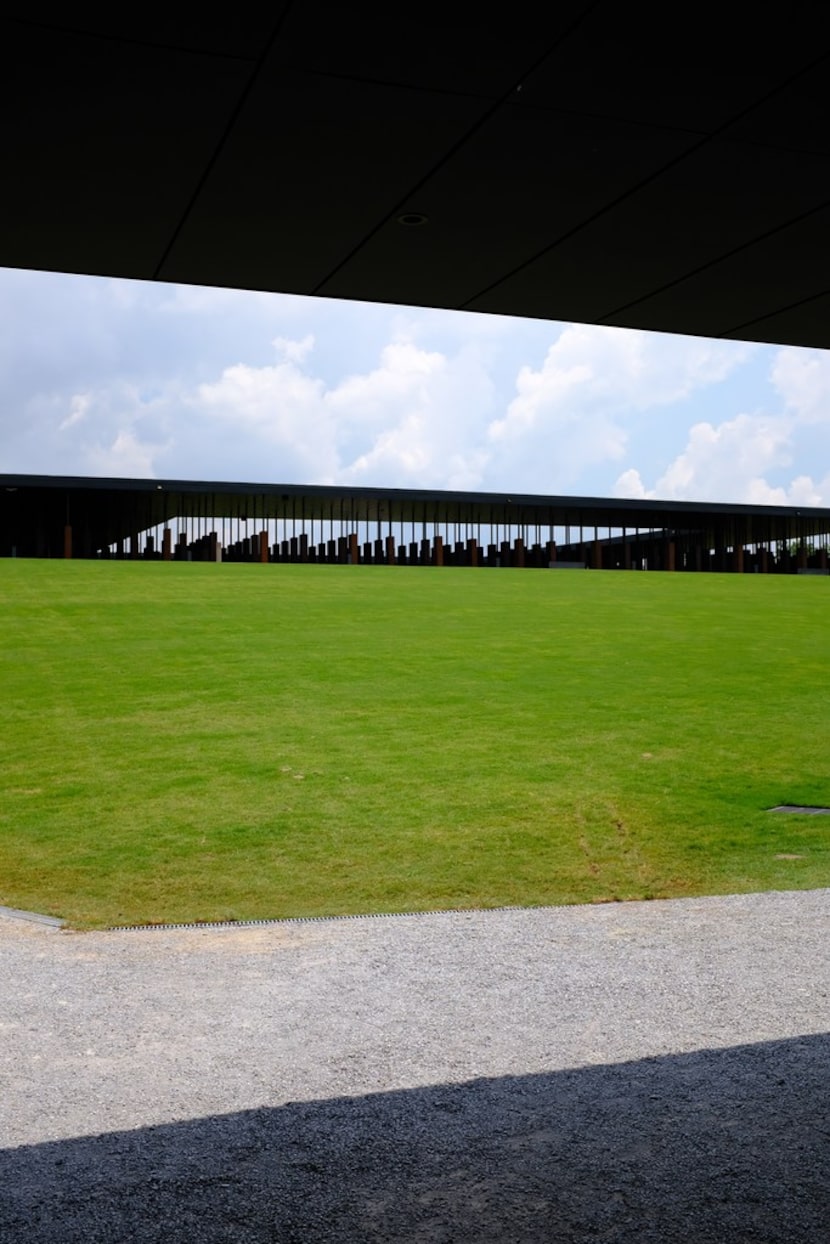 The National Memorial for Peace and Justice, in Montgomery, Ala. Architecture by Mass Design...