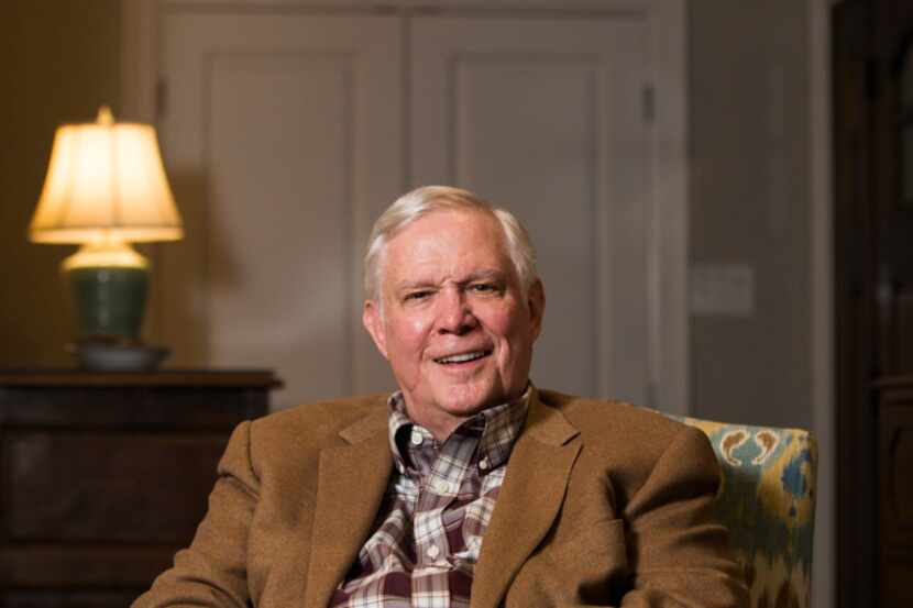 Attorney and civic leader Tom Luce poses for a portrait at his home in Dallas. Luce will be...