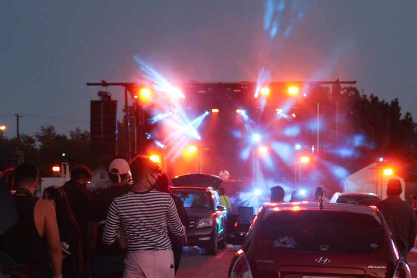 Onstage Systems produced a live, drive-in concert series every weekend for several months...