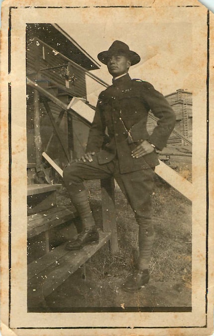 Thomas Cummings Sr. trained at Camp Doniphan in Comanche County, Okla., in 1917. A year...