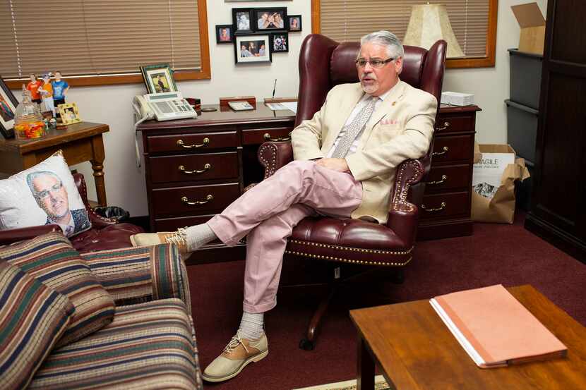 Humble Rep. Dan Huberty, he of the colorful suits, is the architect of the House's school...