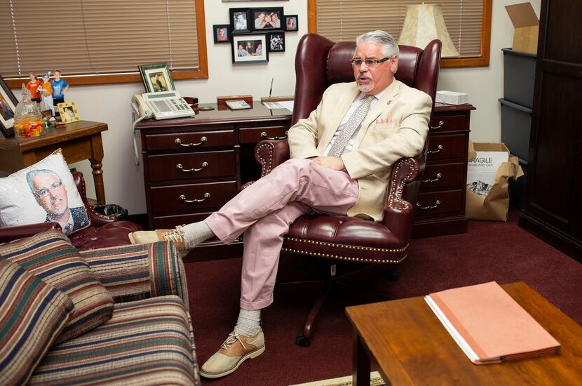 Humble Rep. Dan Huberty, he of the colorful suits, is the architect of the House's school...