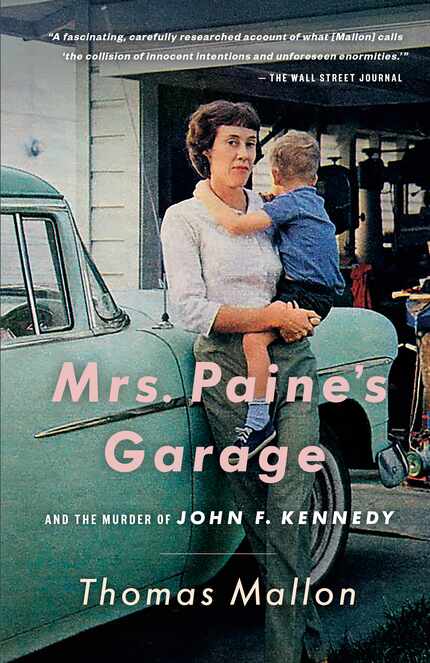 The cover of Thomas Mallon's non-fiction book, Mrs. Paine's Garage, which was released in...