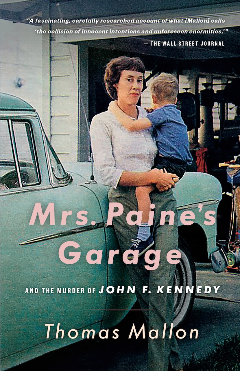 The cover of Thomas Mallon's non-fiction book, Mrs. Paine's Garage, which was released in...