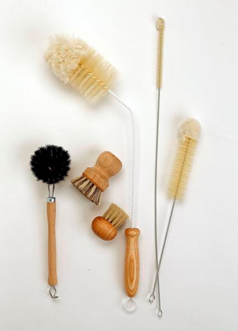 
Task specific: Keep brushes on hand for challenging all forms of kitchen grime. Small, soft...