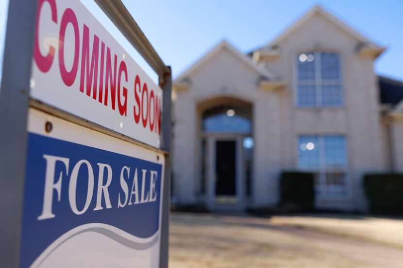 The number of new Dallas-Fort Worth home loans fell about 20% last quarter.