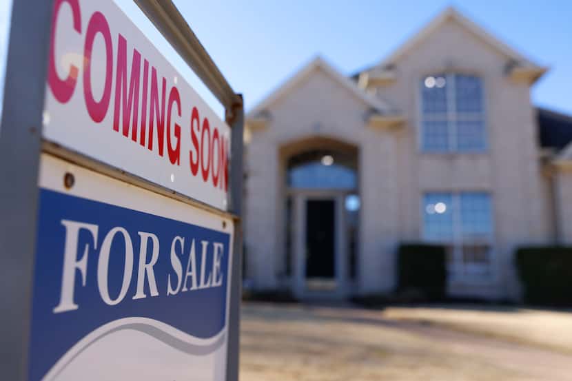 The number of new Dallas-Fort Worth home loans fell about 20% last quarter.