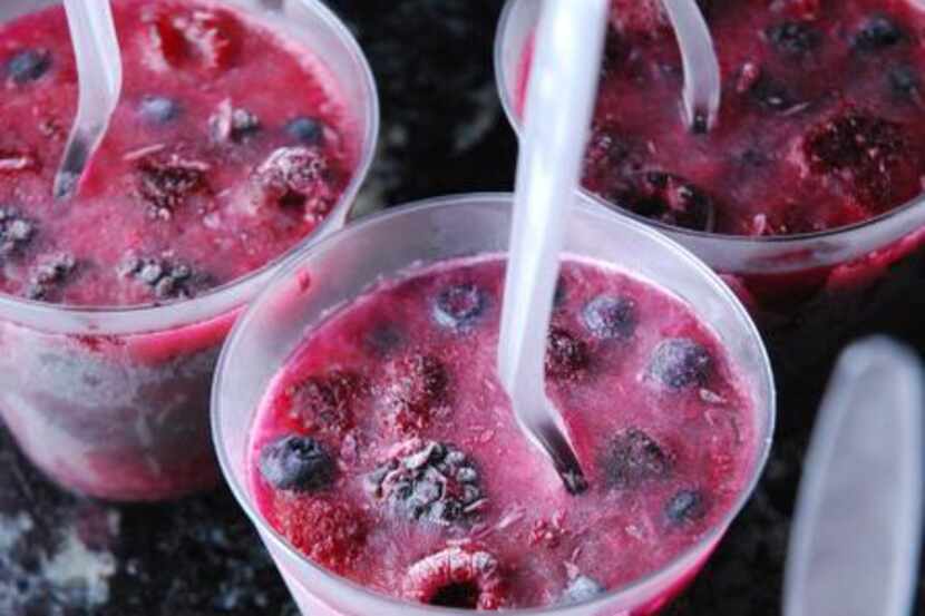 
These vodka-infused frozen treats are perfect for your adults only Fourth of July Party.
