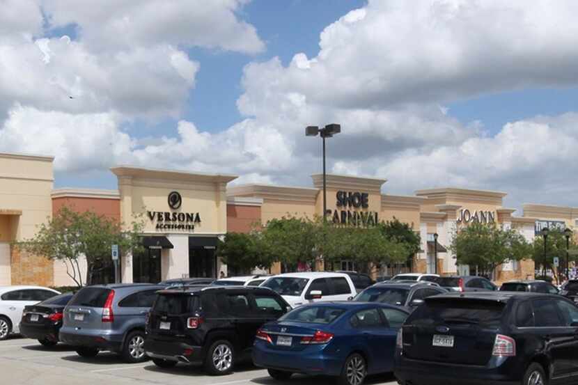 The Plaza at Rockwall shopping center is on Interstate-30 east of Dallas.