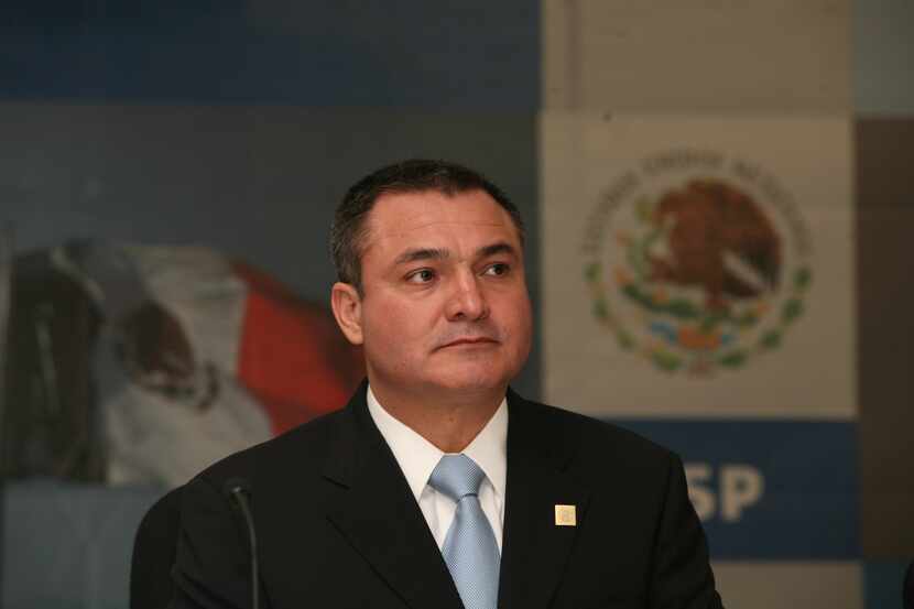 Genaro García Luna, quien fue secretario de Seguridad Pública de México entre 2006 y 2012...