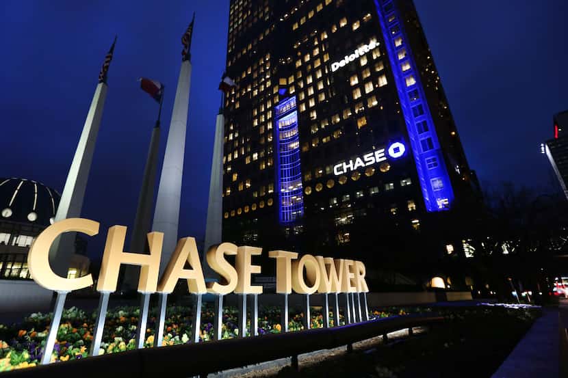 The former Chase Tower is one of Dallas' tallest buildings.