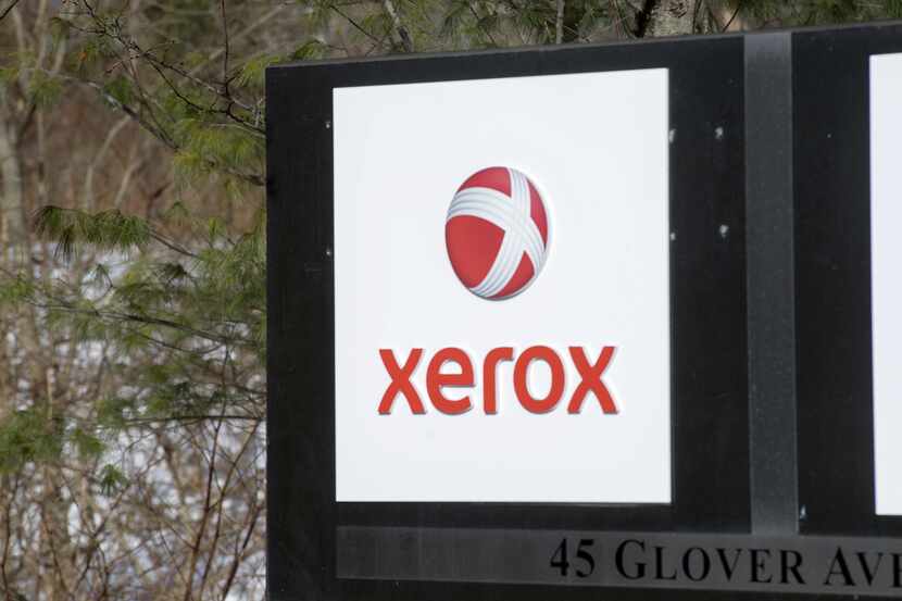 Xerox headquarters in Norwalk, Connecticut, on Friday. Xerox is splitting off a services...