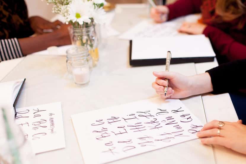 
Lemmons will teach the basics and beyond for hand lettering.


