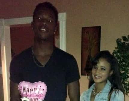 Alexis "Lexo" Adams and her boyfriend, Ledajrick "LD" Cox, who died in a drive-by shooting...