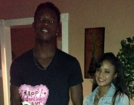 Alexis "Lexo" Adams and her boyfriend, Ledajrick "LD" Cox, who died in a drive-by shooting...