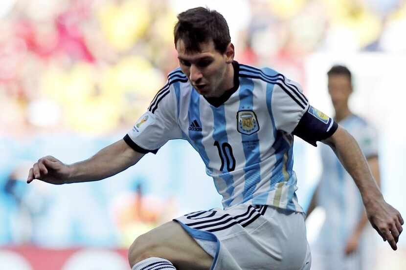 Lionel Messi y la selección argentina ocupan el sexto lugar de las eliminatorias...