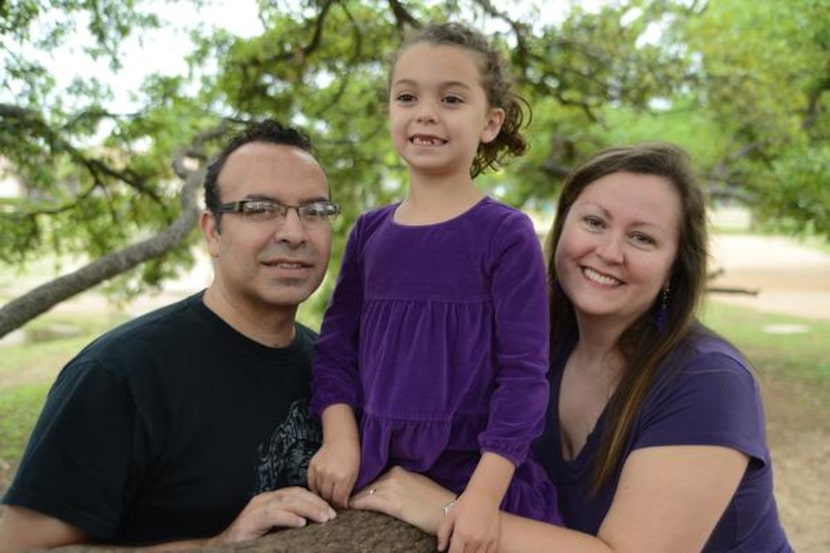 
Eight-year-old Genevieve, daughter of Carlos and Roxanne Schroeder-Arce, was a point of...